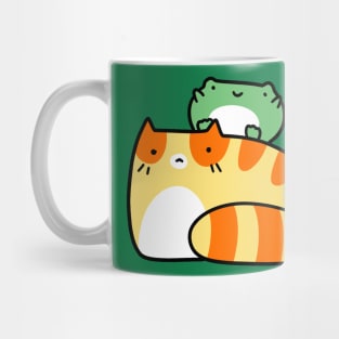 Frog and Tabby Mug